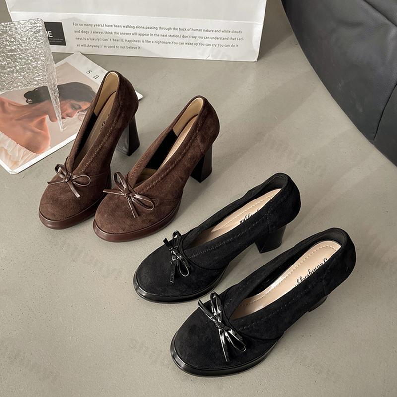 Vintage Outdoor Fashion - Tacones altos para mujer 2025 primavera