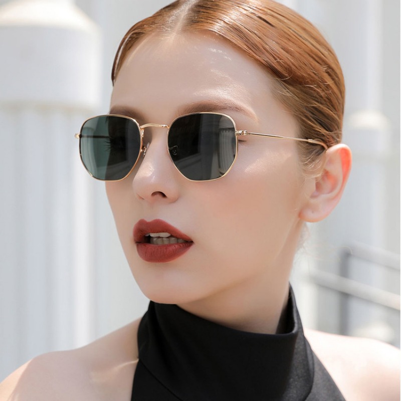 Vintage Fashion Enthusiasts - Gafas de Sol Redondas Estilo Punk