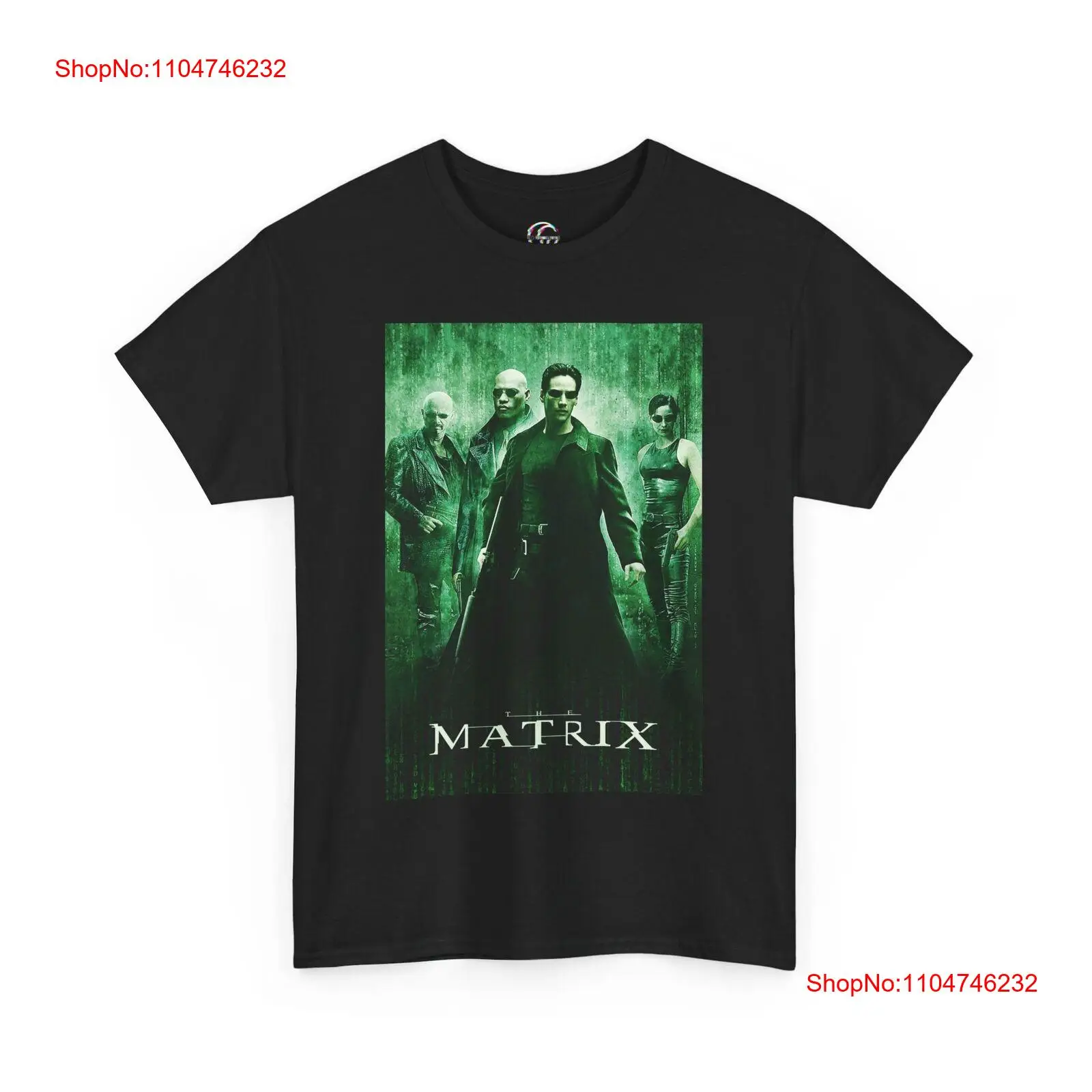Vintage Fashion Jersey - Camiseta con póster de película Matrix