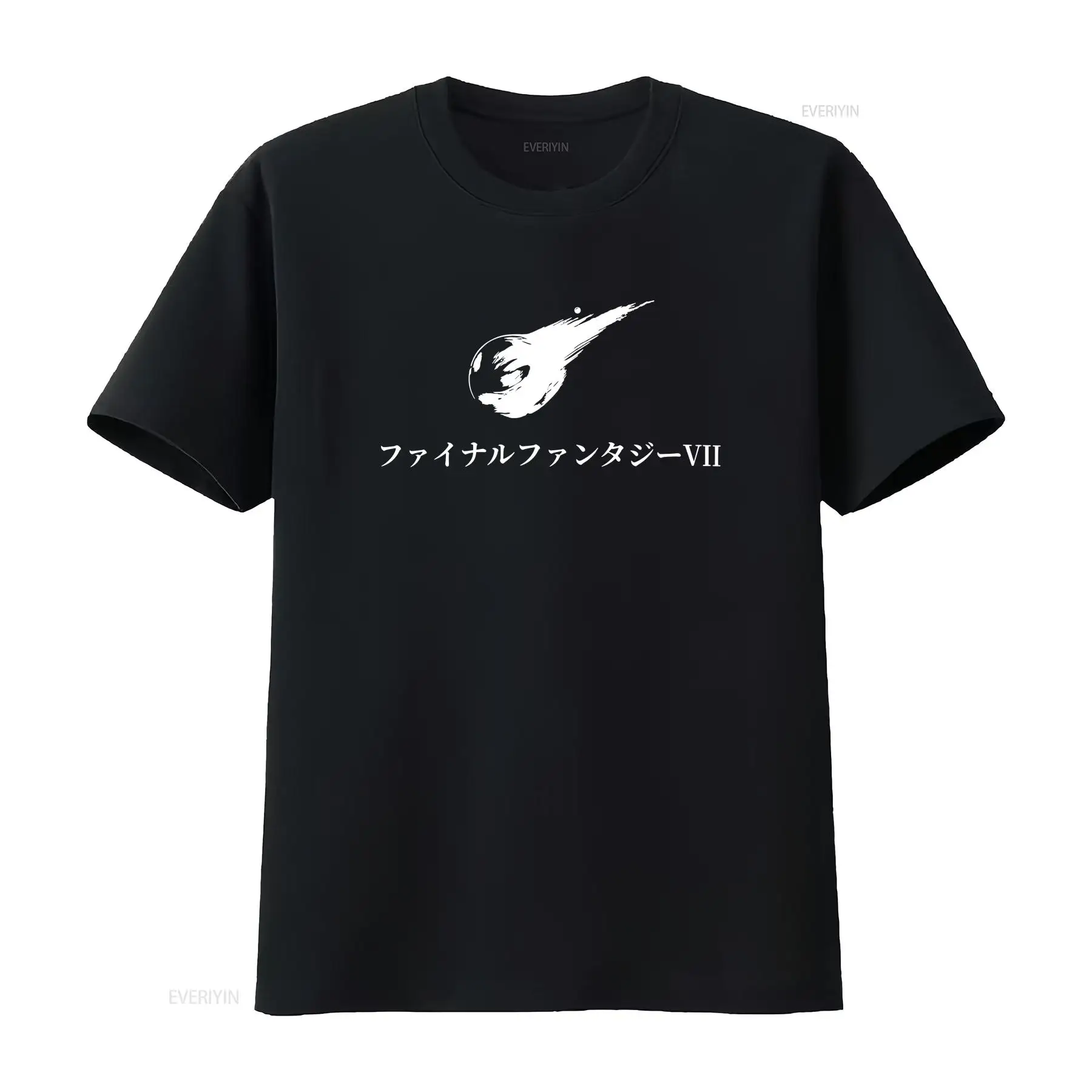 Vintage Fashion Jersey - Camiseta FF7 JP con título, ropa