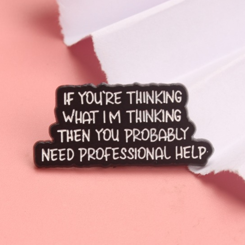 Vintage Fashion Quotes - Pin esmaltado humorístico y divertido vintage: