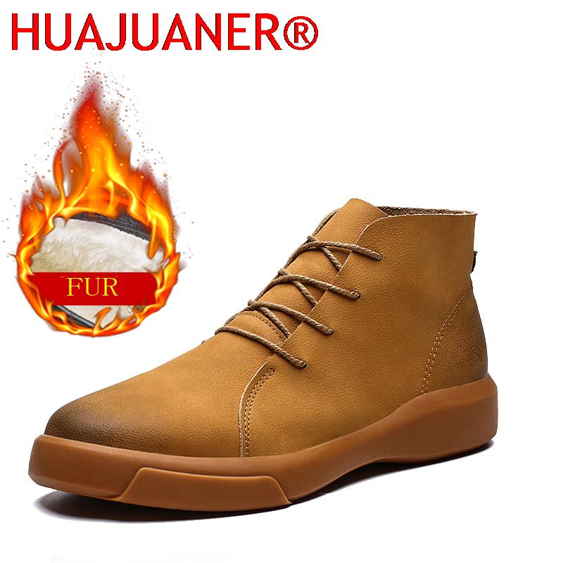 Vintage Outdoor Fashion - Botas Chelsea de Invierno para Hombre,