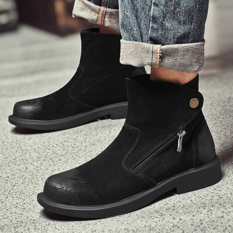 Botas Chelsea de Ante Vacuno V - Vintage Outdoor Fashion reseña y precio
