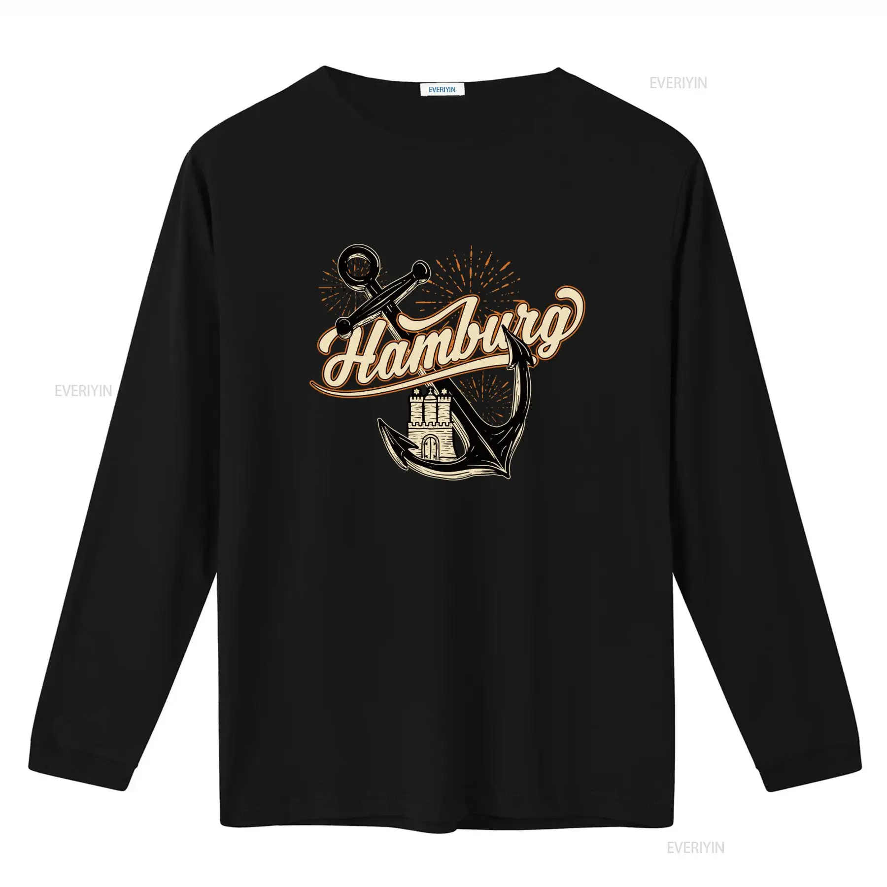 Camiseta con estampado de ancl - Vintage Fashion Hamburg reseña y precio