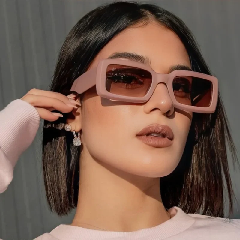 Nuevas gafas de sol rectangula - Vintage Outdoor Fashion reseña y precio