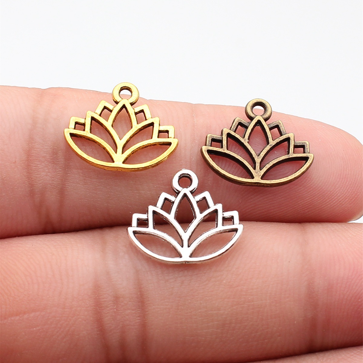 WYSIWYG 20 piezas 16x14mm 3 co - Vintage Fashion Stores reseña y precio