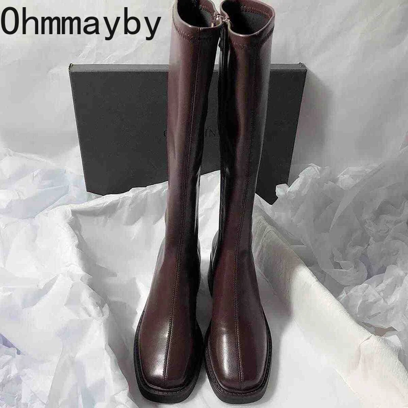 Botas hasta la rodilla De tacó - Vintage Fashion Online reseña y precio
