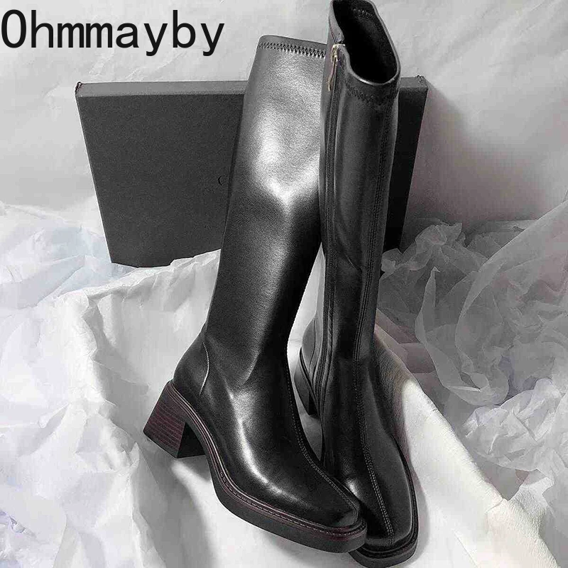 Botas hasta la rodilla De tacó - Vintage Fashion Online reseña y precio