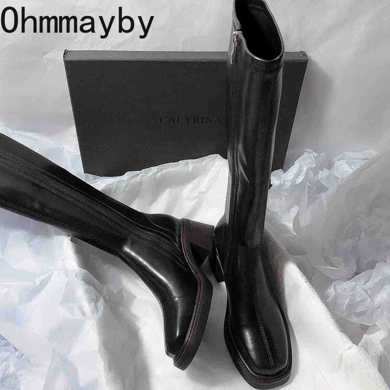 Botas hasta la rodilla De tacó - Vintage Fashion Online reseña y precio