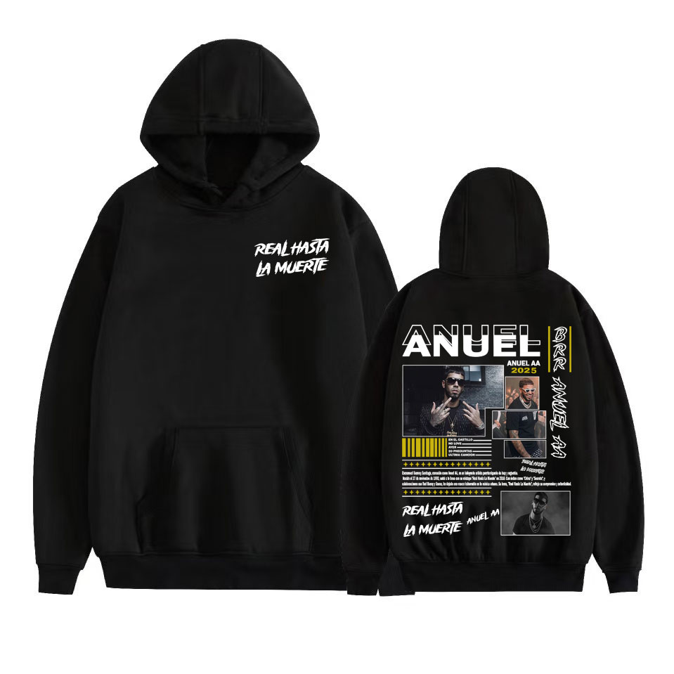 Anuel AA Real Hasta La Muerte  - Vintage Fashion La reseña y precio