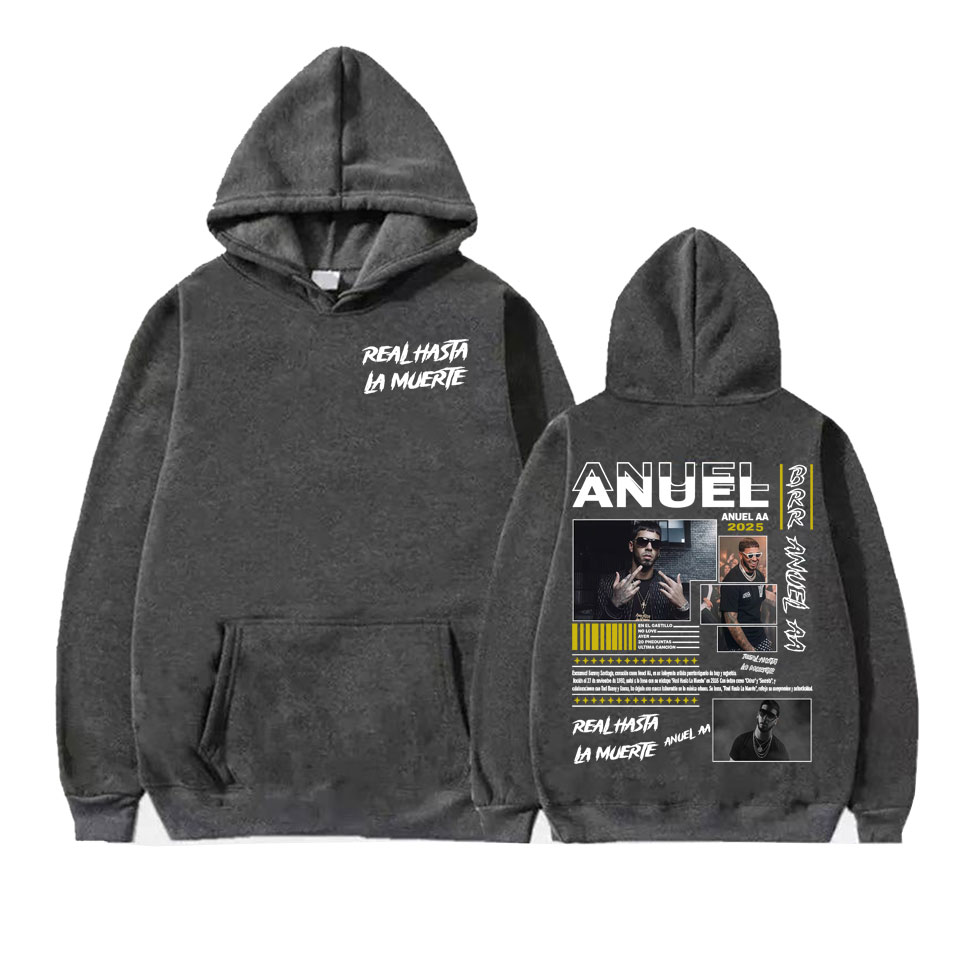Anuel AA Real Hasta La Muerte  - Vintage Fashion La reseña y precio