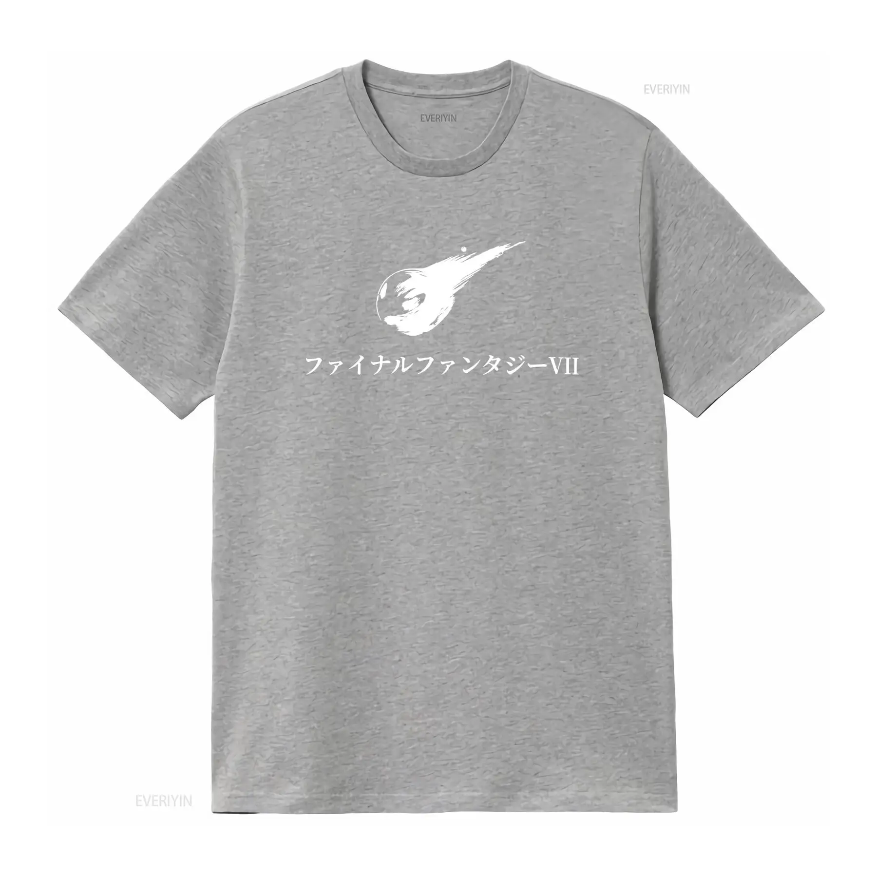 Camiseta FF7 JP con título, ro - Vintage Fashion Jersey reseña y precio