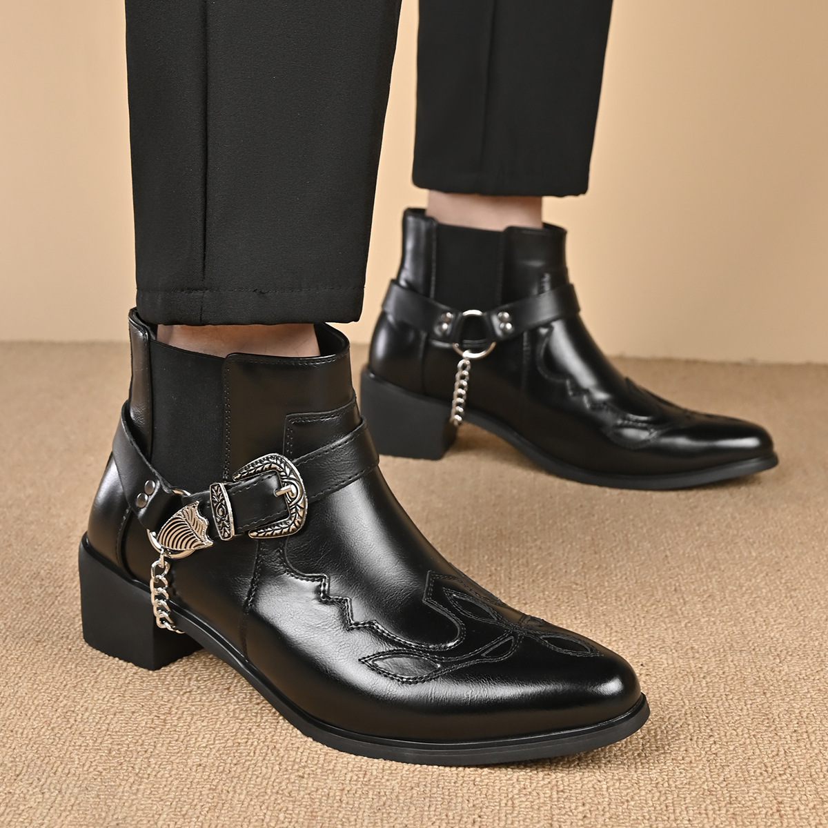 Botas de vaquero vintage de cu - Vintage Fashion Enthusiasts reseña y precio